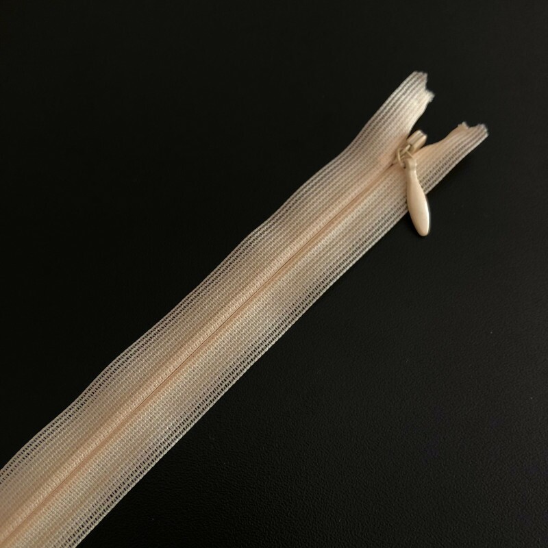 Zíper Invisível Fixo YKK - 20 cm 